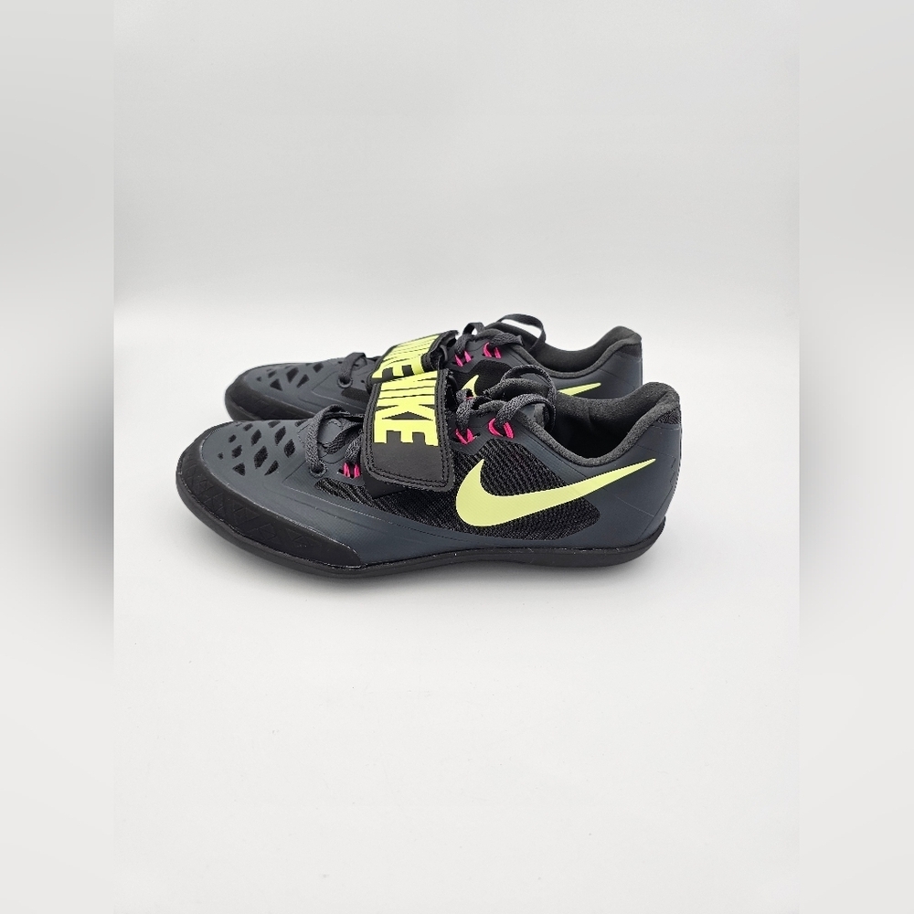 Size 5.5 - Nike Zoom SD 4 Anthracite Fierce Pink Track & Field Throwing Shoes